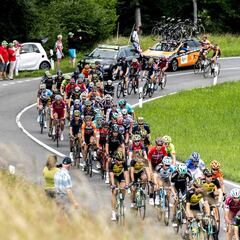 Marc Soler brilló entre los mejores y Caruso, nuevo líder