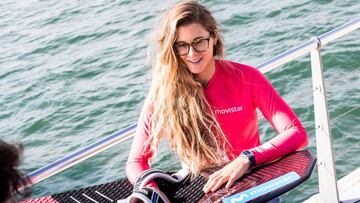 16/11/18 Gisela Pulido  Kitesurf 
 ENVIADA.MINGUEZ. 
 FOTO: Maria Muina / SailingShots.es
 *PARA LA GALAAS*
 
 
 
 &copy; Maria Muina I SailingShots.es: Reto Campeonas Movistar, CEAR de Vela Pr&iacute;ncipe Felipe, Santander 2018.