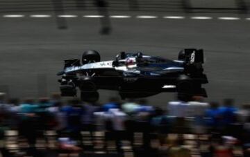 Jenson Button durante la sesión de calificación del Gran Premio de F1 de Mónaco.