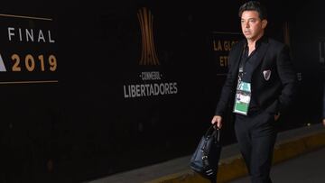 Marcelo Gallardo apareci&oacute; en conferencia de prensa con la sensaci&oacute;n de haber rozado el t&iacute;tulo de Copa Libertadores y con dolor por la derrota.