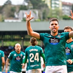 Álvaro Giménez, resurrección en el Racing de Ferrol