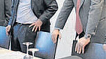 Borrás y Luis Aragonés.