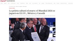 Así reaccionaron los medios internacionales a United 2026