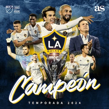 Los Angeles Galaxy, campeón de la MLS 2024