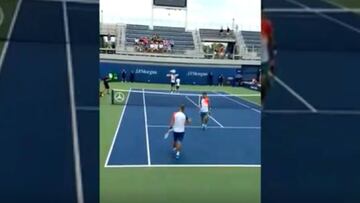 El punto que le dio a Jarry el pase a cuartos en el dobles del US Open