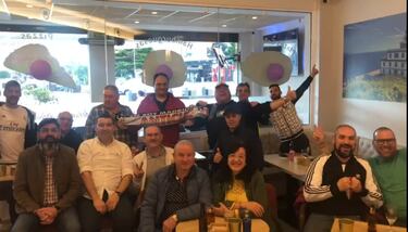 Las peñas madridistas vibran con la gesta del Etihad