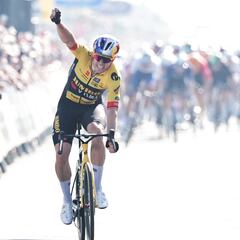 Van Aert sigue con la racha del Jumbo