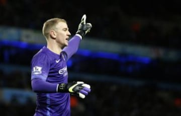 Joe Hart, portero de Manchester City.