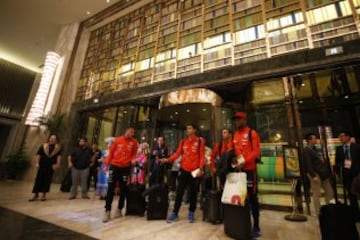 El pintoresco arribo de la Roja a China