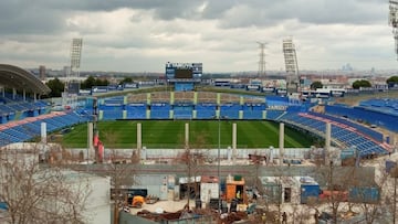 Las obras del Coliseum avanzan en el fondo norte