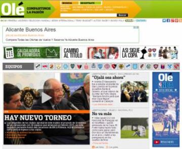 Portadas de la prensa extranjera