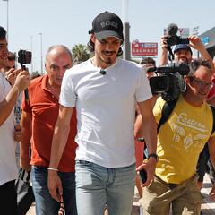 Cavani no jugará en la Real, Sadiq coge fuerza