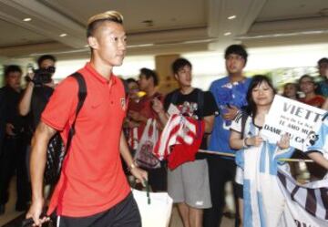 Choi Sung Keun, muy aclamado por los aficionados.