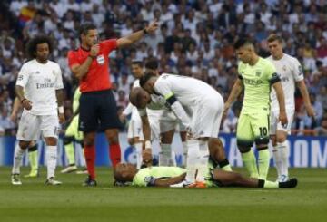 Lesión de Kompany.