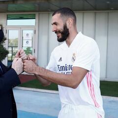 Florentino Pérez: “Que Benzema no vaya con Francia es un desperdicio”