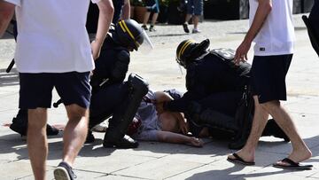 Encarcelado en Francia un ruso por los altercados de la Euro'16