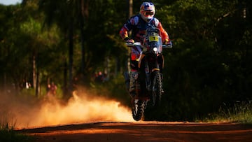 Toby Price es el líder en motos tras ganar la segunda etapa