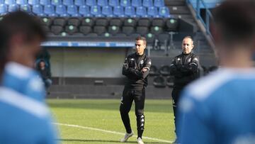 Entrenamiento Deportivo de La Coru&ntilde;a. Borja Jim&eacute;nez