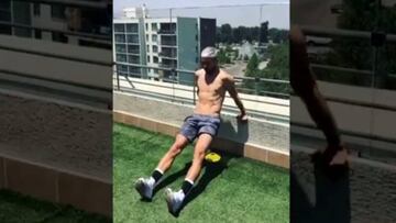 Morales prepara su regreso con este exigente entrenamiento