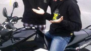 Lorenzo, en su primer día de clase.