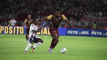 Junior de Barranquilla - Deportes Tolima en la gran final de la Liga BetPlay 2025-II.