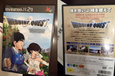 Invitaciones de boda a lo Dragon Quest