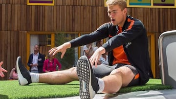 De Ligt, jugador del Ajax.