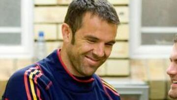 Marchena sigue demostrando su absoluto compromiso con la Selección pese a que aún no ha disfrutado de minutos en este Mundial.