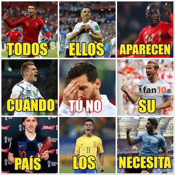 Los memes de la victoria de Uruguay ante Rusia