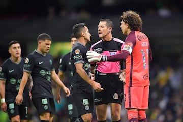 during the game America vs Leon, corresponding to day 15 of the Torneo Clausura Grita Mexico C22 of Liga BBVA MX, at Azteca Stadium, on April 20, 2022.

&lt;br&gt;&lt;br&gt;

durante el partido America vs Leon, correspondiente a la jornada 15 del Torneo Clausura Grita Mexico C22 de la Liga BBVA MX, en el Estadio Azteca, el 20 de Abril de 2022.