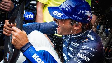 Carlos Sainz (Williams). Bakú, Azerbaiyán. F1 2025.