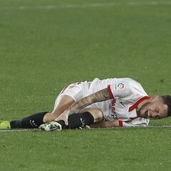 Ocampos, mejor de lo esperado: esguince grado II en el tobillo