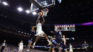 The Kansas Jayhawks are going to the National Championship after beating the Villanova Wildcats thanks to a brilliant game from big man David McCormack.