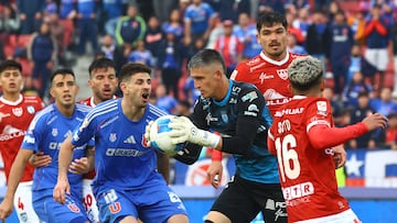 Futbol, Universidad de Chile vs Deportes Iquique.
Fecha 15, Liga de Primera 2025.
El jugador de Deportes Iquique Leandro Requena es fotografiado contra Universidad de Chile durante el partido de primera division disputado en el estadio Nacional en Santiago, Chile.
21/06/2025
Jonnathan Oyarzun/Photosport
Football, Universidad de Chile vs Deportes Iquique.
15st turn, 2025 First division league.
Deportes Iquique’s player Leandro Requena is pictured against Universidad de Chile during the first division match held at the Nacional stadium in Santiago, Chile.
21/06/2025
Jonnathan Oyarzun/Photosport