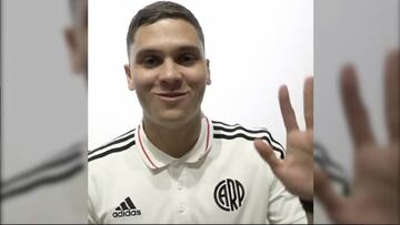 Juan Fernando Quintero regresó a las canchas en la Copa Argentina frente a Almagro.
