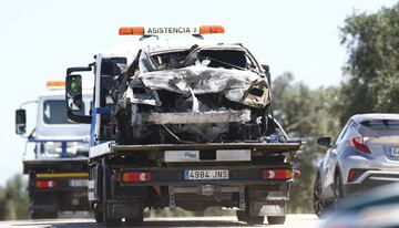 The former Sevilla, Arsenal and Atlético Madrid player was killed in a traffic accident on Saturday morning on the A-376 motorway between Seville and Utrera.