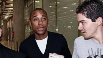 <b>SE NIEGA A SER MONEDA DE CAMBIO. </b>Robinho contestó a las preguntas del redactor de AS.