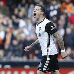 1x1 del Valencia: Mina lidera una remontada que acabó en goleada