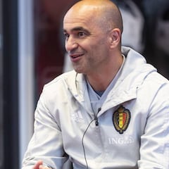 Roberto Martínez sobre Hazard y Courtois: "No estoy preocupado"