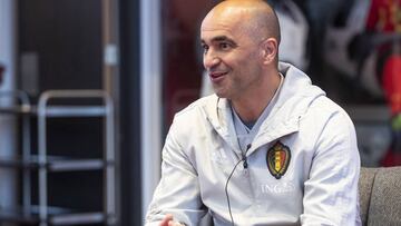 Roberto Martínez, seleccionador de Bélgica.