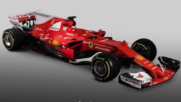 El nuevo Ferrari SF70H.