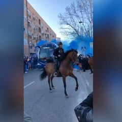 Se palpa el aroma a Europa en Getafe: tremendo recibimiento de la afición a Ajax y azulones