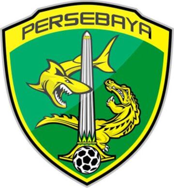 Así o más curioso este escudo del cuadro de Indonesia, quien milita en la Superliga de aquel país. 