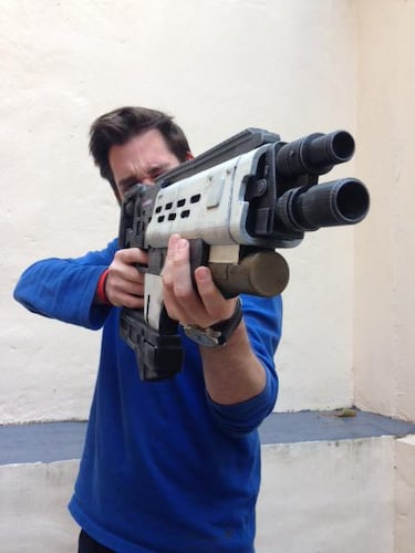 Consigue tu arma de videojuego con una impresora 3D