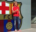 Rakitic ya está en Barcelona: "No vengo para sustituir a Xavi"