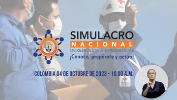 Será este 4 de octubre a las 10:00 am.