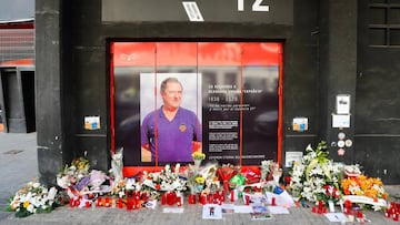 Puerta 12 de Mestalla, dedicada a Espa&ntilde;eta. 