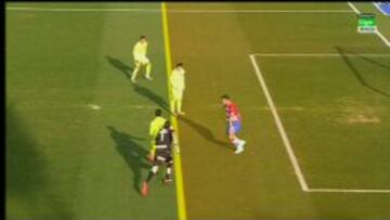 Messi, en fuera de juego.