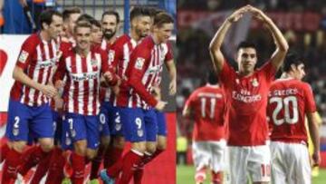 Al Atleti solo le vale ganar al Astana y el Benfica va a Turquía