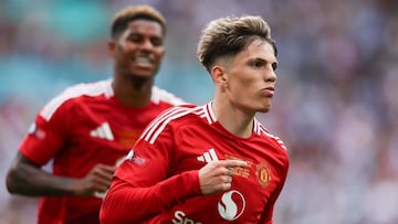 Garnacho, señalado en el United por ‘apoyar’ a Cristiano